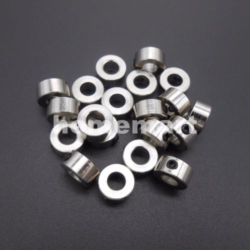20pcs x 5.05 mm metal bushing axle stainless shaft sleeve w/ screw for 5mm motor for sale