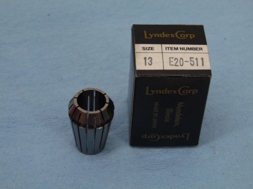 Lyndex Corp E20-511 Collet Size 13 NEW