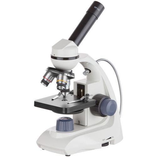 Amscope m170c-e 40x-1000x  dual led portable compound microscope with camera for sale