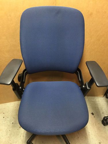 Steelcase Leap V2 Office Chair - Blue