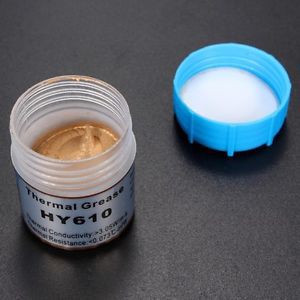 10g Golden Thermal Paste Grease Compound Silicone For PC CPU Heatsink