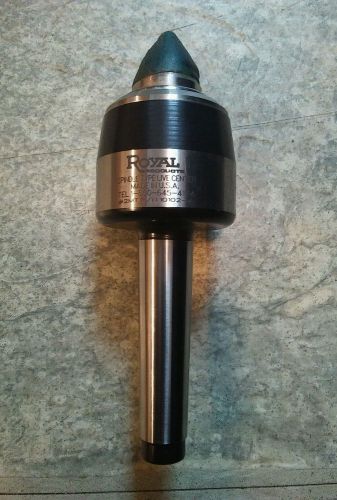 New Unused Royal Spindle Type Live Center #2MT P/N 10102-A