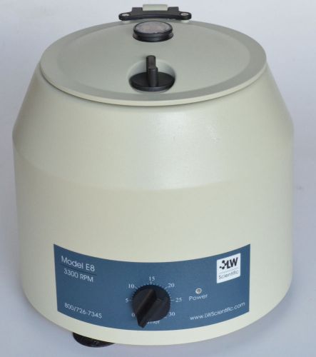 Lw scientific e8 centrifuge 3300 rpm w/ 8 place rotor &amp; tubes for sale