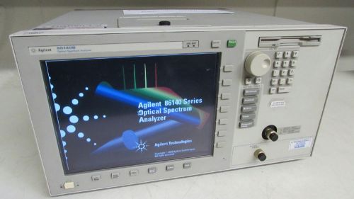 Agilent 86140B Optical Spectrum Analyzer (OSA) 50/125um, opt 002, 025, Cal