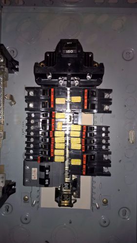Federal Pacific Stab-loc  panel and breaker lot