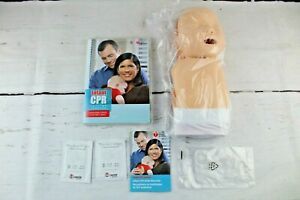 Infant CPR Anytime Training Kit Complete Unused Baby Manikin Bilingual AHA New