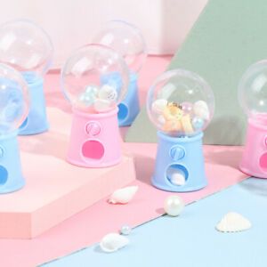 Mini Candy Machine Bubble Gumball Dispenser Coin Bank Kids Toy Chrismas Gifts AF