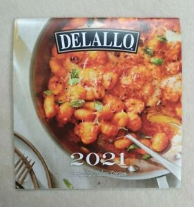 Brand New 2021 Delallo Wall Calendar Everyday Italian Recipes Pictured