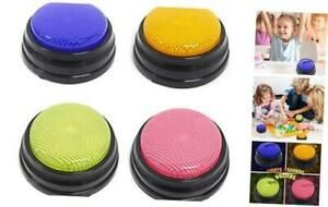 Recordable Talking Button4pcs Led Function Learning Resources Answer Buzzers