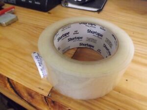 6 ROLL CARTON SEALING TAPE 2 x 110 SHURTAPE HP 200 USA MADE  (New open box)