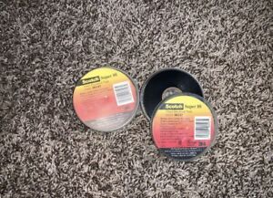 2 Scotch Super 88 Vinyl Electrical Tape 3/4” x 66’