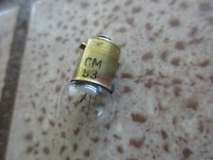Chicago Miniature CM53 incandescent bulb