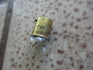 Chicago Miniature CM53 incandescent bulb