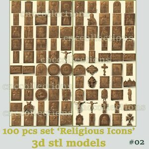 100 pcs set #002 3d stl models  for CNC Router Artcam Aspire