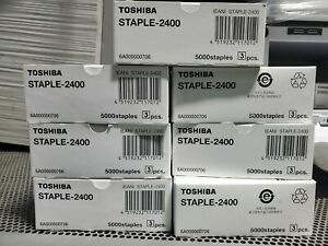 (1) BOX GENUINE Toshiba STAPLE-2400 Staple Cartridges, Box of 3