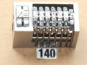 Count  Bimatic Letterpress numbering machine | 140