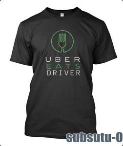 Popular New 2021 UBER EATS Logo Driver Premium Classic Gift Gildan T-shirt S-2XL