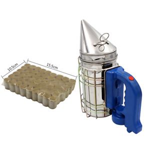 Herbal Smoke Fumigation Machine Bee Smoker Beekeeping Apiculture Free Shipping