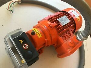 Watson Marlow Peristaltic Pump w/ 1 head 520R2C 0.25hp Nord 1sI40 520R 2C fluid