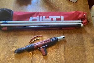 Hilti Powder Activated Nail Gun Tool DX 351-CT w Extension Poles Bag