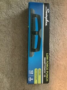 Swingline 3 Hole Punch, SmartTouch, Low Force, 20 Sheets Capacity (74075) New