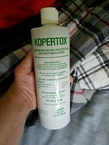 Kopertox: Indicated in the treatment of thrush in horses and ponies