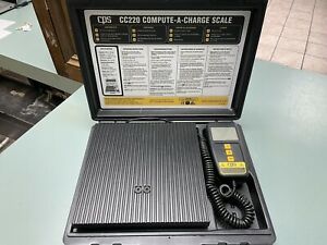 CPS CC220 Compute a Charge 220lb Electronic Refrigerant Charging /Recovery Scale