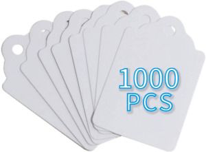 FEMELI Unstrung Marking Tags,1000 Pcs Price Tags,1.75 x 1.1 Inches,