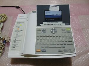 BURDICK 8300 ELECTROCARDIOGRAPH ECG MACHINE WITH CABLES