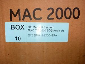 GE MAC 2000 Resting ECG Analysis System
