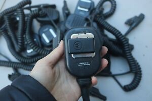 Lot of 2 Motorola NMN6191С Microphone Noise Cancelling Remote Speaker