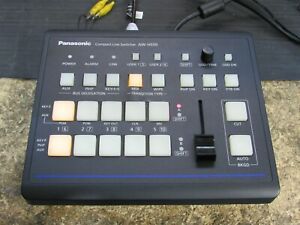 Panasonic Model AW-HS50 Compact Digital Live Video Switcher For PARTS/REPAIR