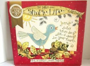 2012 Wall Calendar Lang 30th Anniversary Collection Simple Life