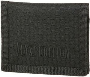 Maxpedition LPWBLK Black Avanced Gear Research Low Profile 2 Card AGR Wallet