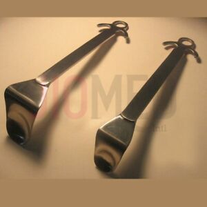 2PCS BROWN DELTOID RETRACTOR 40X50MM, 60X65MM 10-3/4&#034;