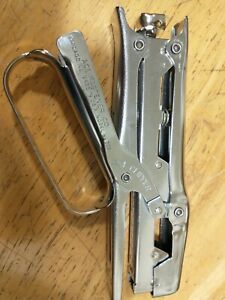 VINTAGE CHROME HAND GRIP ACE FASTENER Co. ACE STAPLE CLIPPER MODEL NO.702 in USA