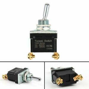 4X Waterproof Rocker Toggle Switch ON-OFF SPST 2Pin Grade Car  Toowei AT2