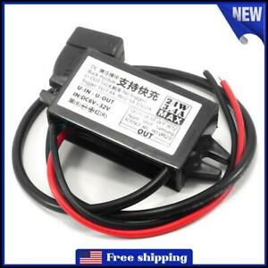 DC-DC Car Step Down Converter Module 6-32V to 24W USB Power Output Adapter 3