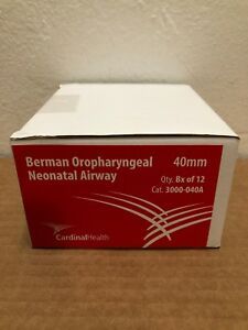 Cardinal Health #3000-040A AIRWAVE, NEONATAL BERMAN, NON-STERILE 40MM Box Of 12
