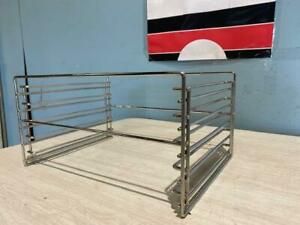 WT11 0803, 4007850 COMMERCIAL STEAMER OVEN STAINLESS STEEL 4 PANS RACK