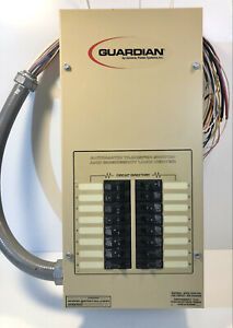 GENERAC GUARDIAN AUTOMATIC TRANSFER SWITCH / LOAD CENTER 100A MODEL 0F9085B