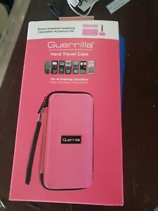 Guerrilla Hard Travel Case Fits TI, Casio &amp;HP pink