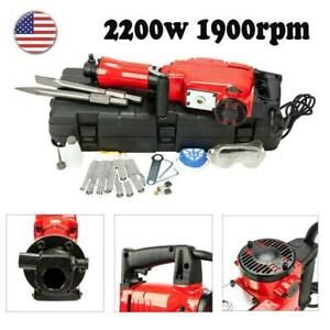 2200W Demolition Jack Hammer Concrete Breaker Punch Chisel Bit 1900RPM