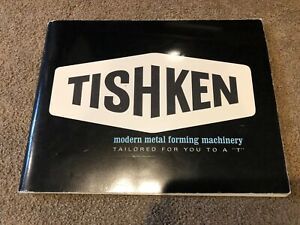 TISHKEN   modern metal forming machinery     CATALOG