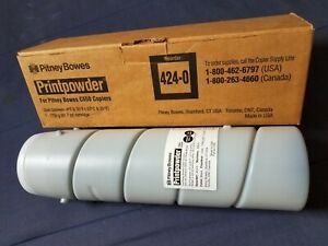 Genuine Pitney Bowes 424-0 Printpowder Toner Cartridge For C650-SF60