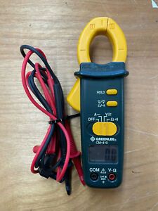 Greenlee CM-410 400A Clamp-on Amp Meter - Voltmeter, Ohm-meter