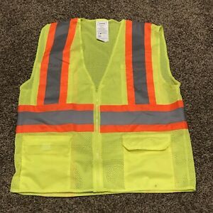 ironwear safety vest class 2 reflective mesh polyester b8
