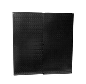 32&#034; X 32&#034; Metal Pegboard Wall Panel Organizer Shelf Display Tools Garage 2 Pack
