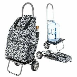 dbest Shopping Trolley Dolly - 110 lb Capacity - 16&#034; Width x 13&#034; Depth x 38&#034;