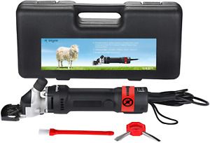 Sheep Shears, Missyee Sheep Clippers Electric Goat Shears, Portable Electric She